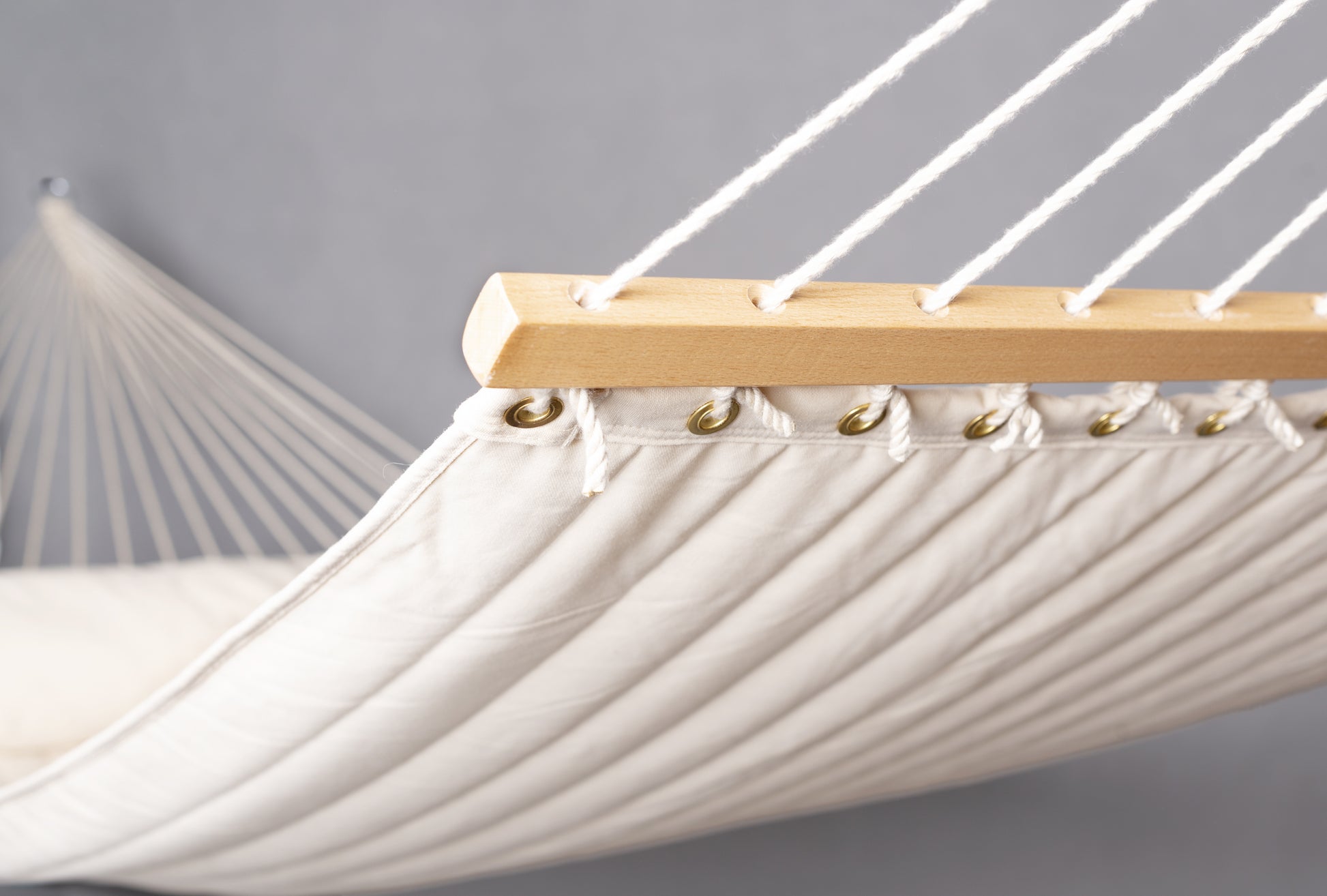 Hamaca con barra kingsize Alabama (Vainilla)