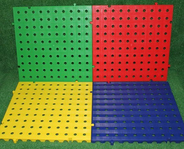 Placas PVC rejillas 50x50x2,5 cms Amarillo