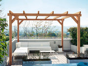 Pérgola de Madera Laminada Sitges (Maderland) - Gardeneas
