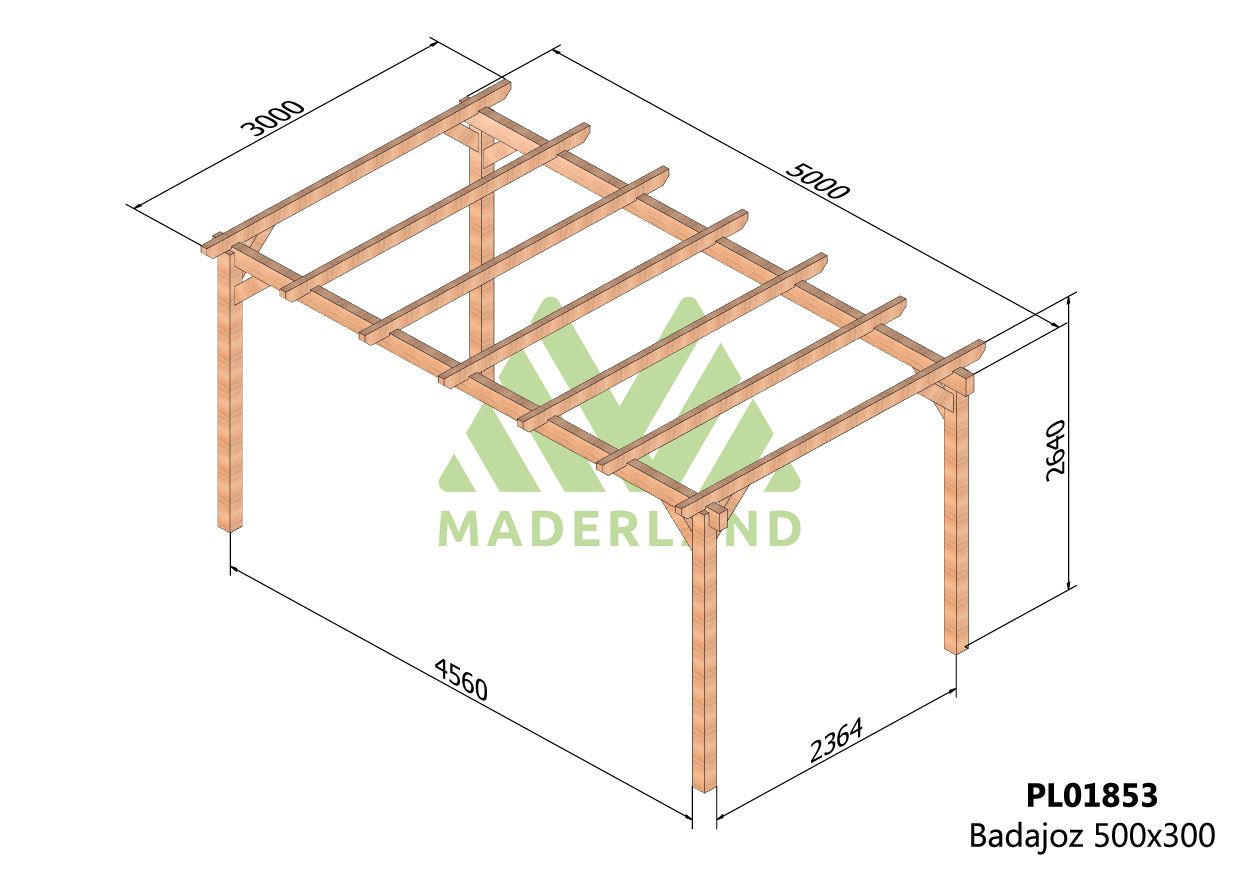 Cochera de Madera Badajoz (Maderland)