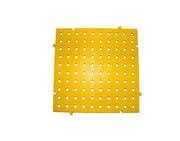 Placas PVC rejillas 50x50x2,5 cms Amarillo