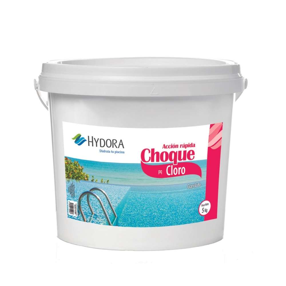 Cloro Rápido De Choque Granulado HYDORA - 5 kg
