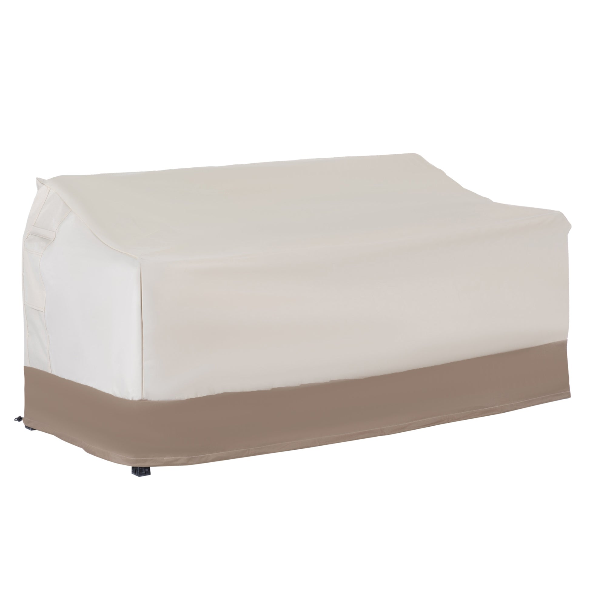 Outsunny Funda Protectora para Banco 2-3 Plaza Cubierta de Muebles Impermeable Exterior Jardín Protección contra Lluvia y Sol 152x87x59/79cm 600D Tela Oxford