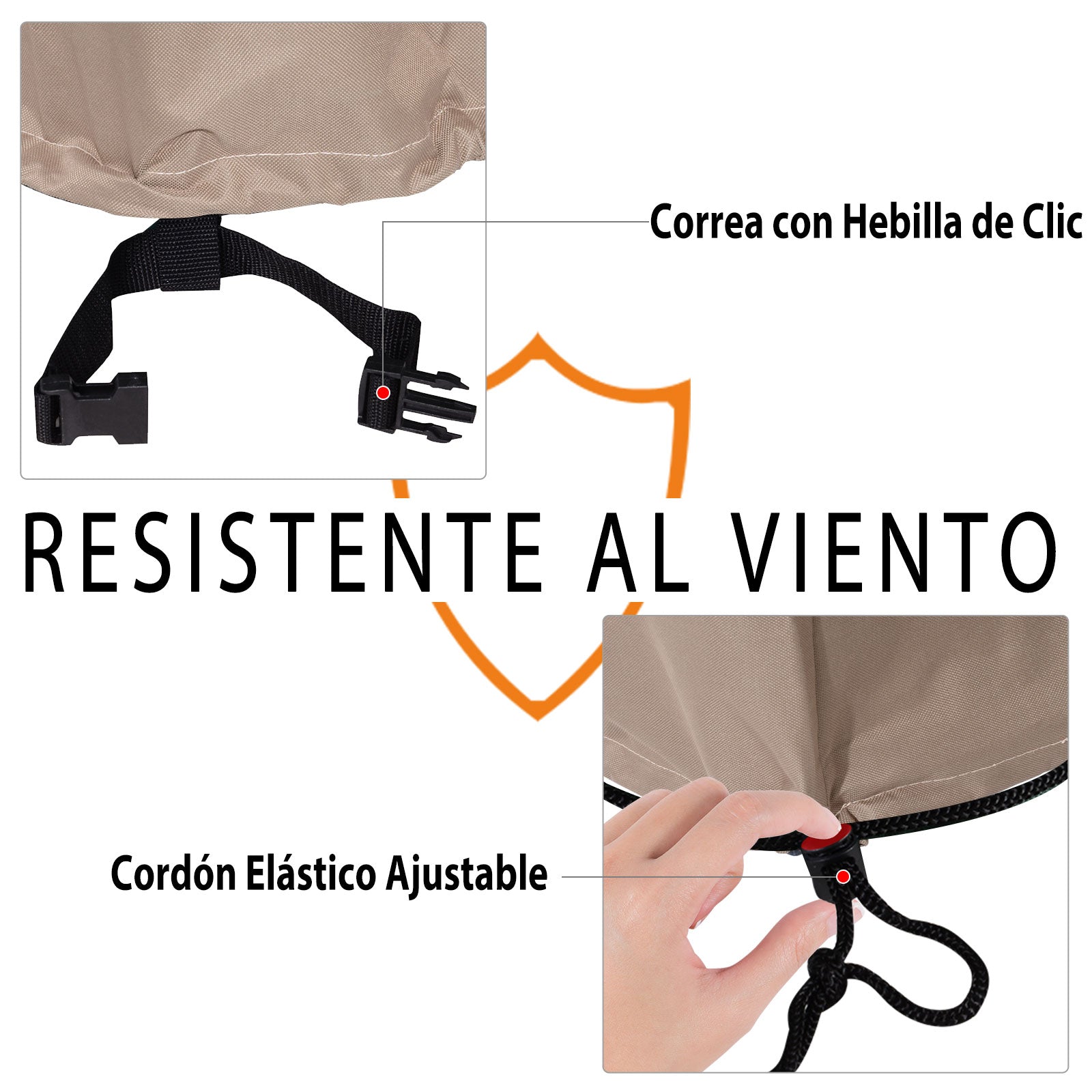 Outsunny Funda Protectora para Banco 2-3 Plaza Cubierta de Muebles Impermeable Exterior Jardín Protección contra Lluvia y Sol 152x87x59/79cm 600D Tela Oxford