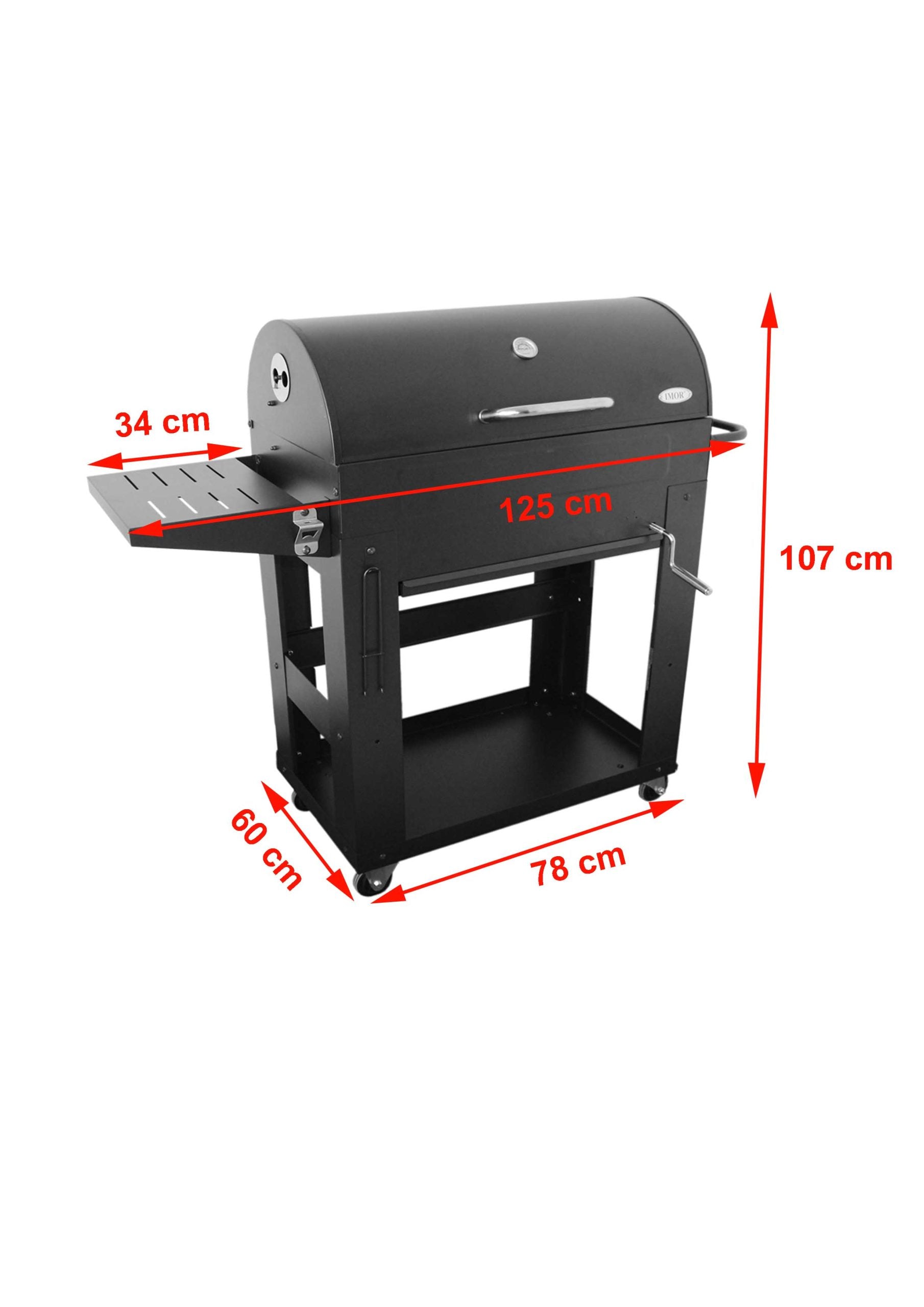 Barbacoa de Jardín Ronda V20 para Carbón