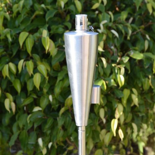 Set Antorchas Acero Inox. Select 115cm: (2 Und.)