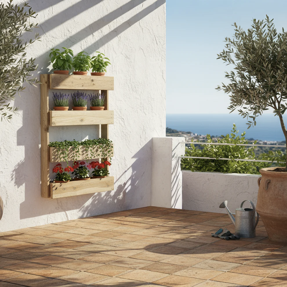 Jardinera Stand Line WALL 4B