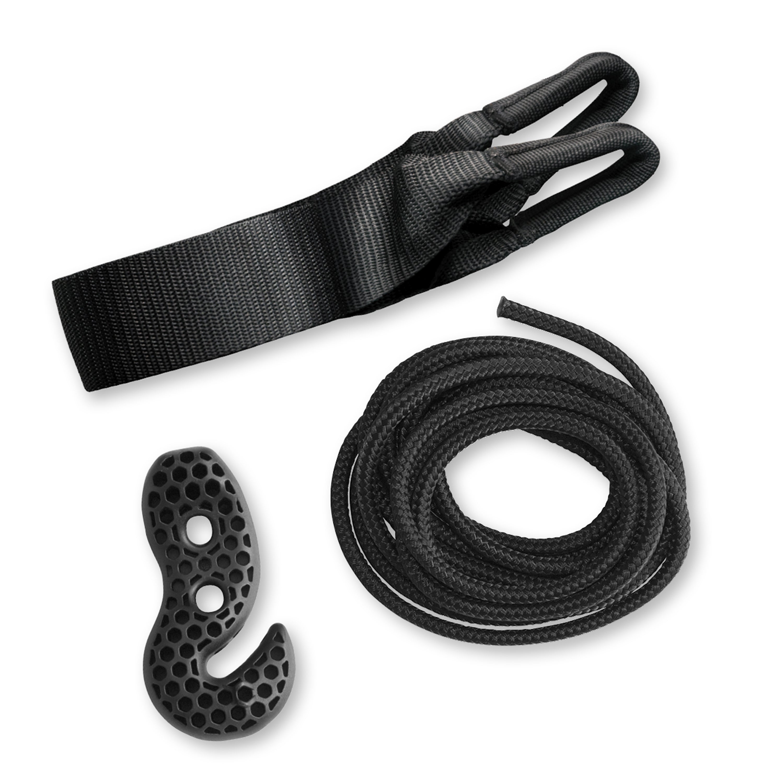 TreeMount Black - Sujeción para sillas colgantes en árboles y vigas