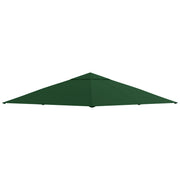 Outsunny Techo de Repuesto 300x300 cm para Cenador de Jardín Cubierta de Repuesto de Gazebo Pabellón Exterior con 8 Orificios de Drenaje y Ventilación Verde