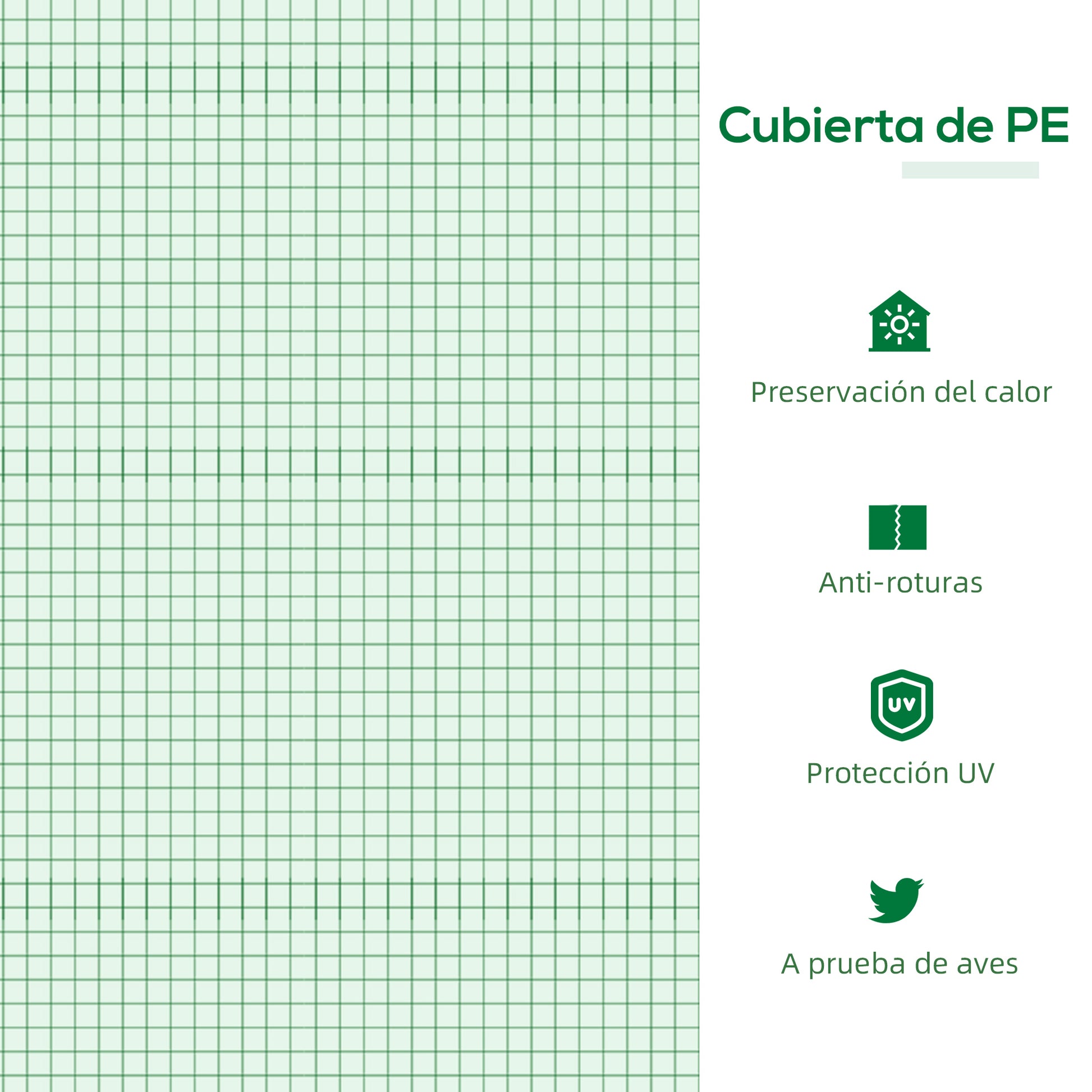 Outsunny Invernadero de Exterior 120x60x60 cm Invernadero de Jardín con 2 Ventanas Enrollables y Marco de Acero para Cultivo de Plantas Verduras Flores Tomates Verde