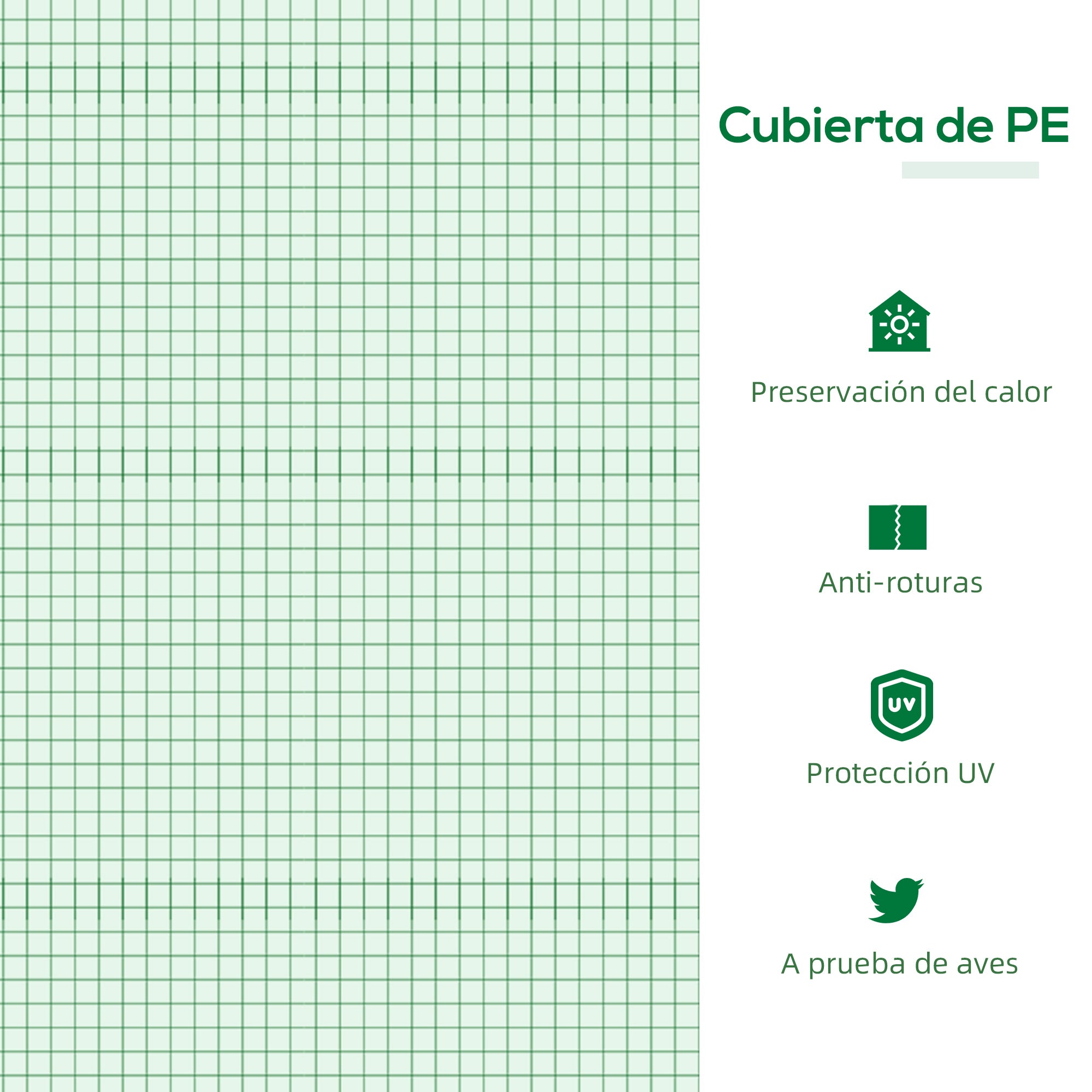 Outsunny Invernadero de Exterior 120x60x60 cm Invernadero de Jardín con 2 Ventanas Enrollables y Marco de Acero para Cultivo de Plantas Verduras Flores Tomates Verde