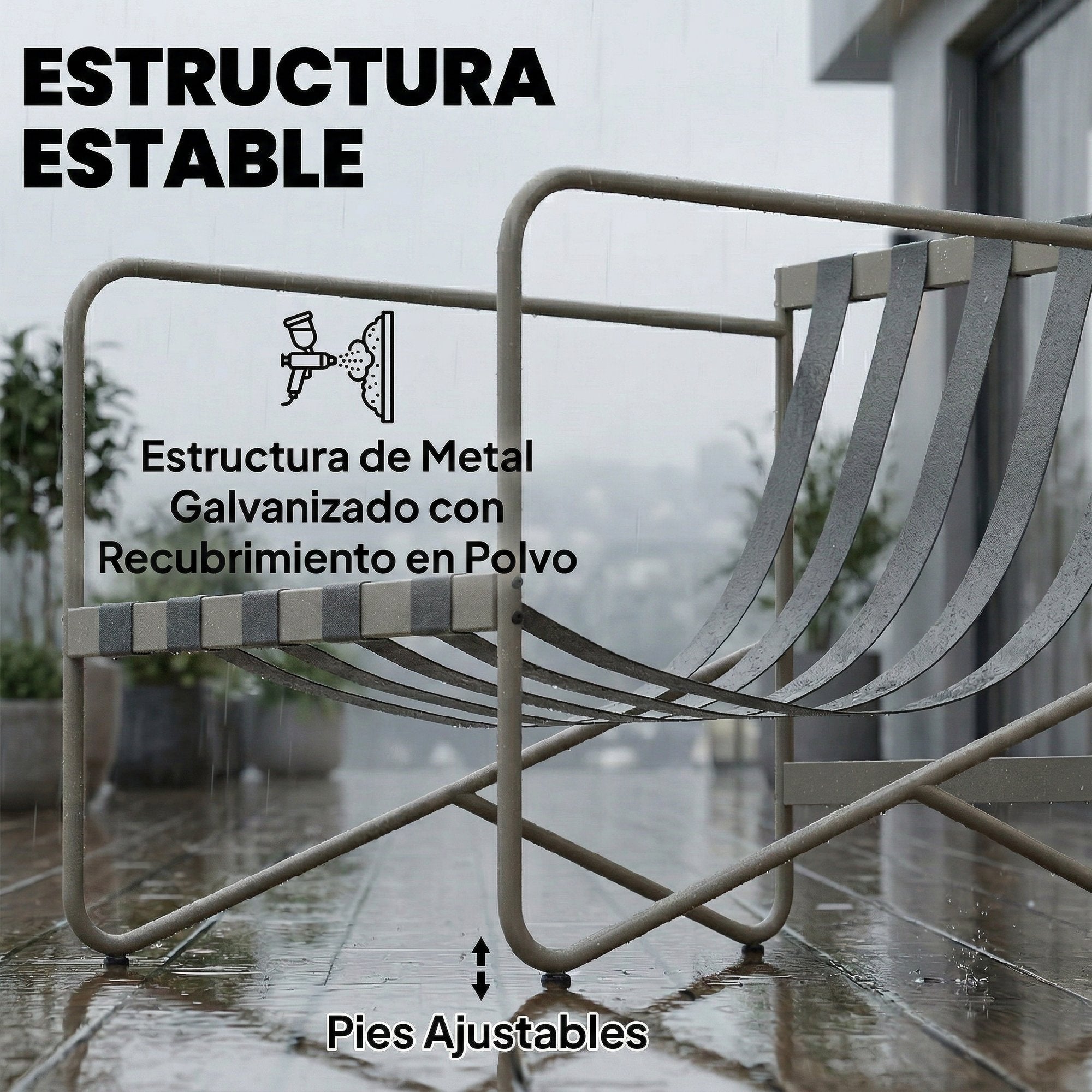 Outsunny Conjunto de Jardín Exterior de 4 Piezas, Muebles Jardín Exterior con Sofá de 2 Plazas, 2 Sillones, Mesa de Vidrio Templado, Cojines Gruesos, para Terraza, Rosa