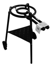 Quemador Zafra para Paella con Soporte y Ruedas