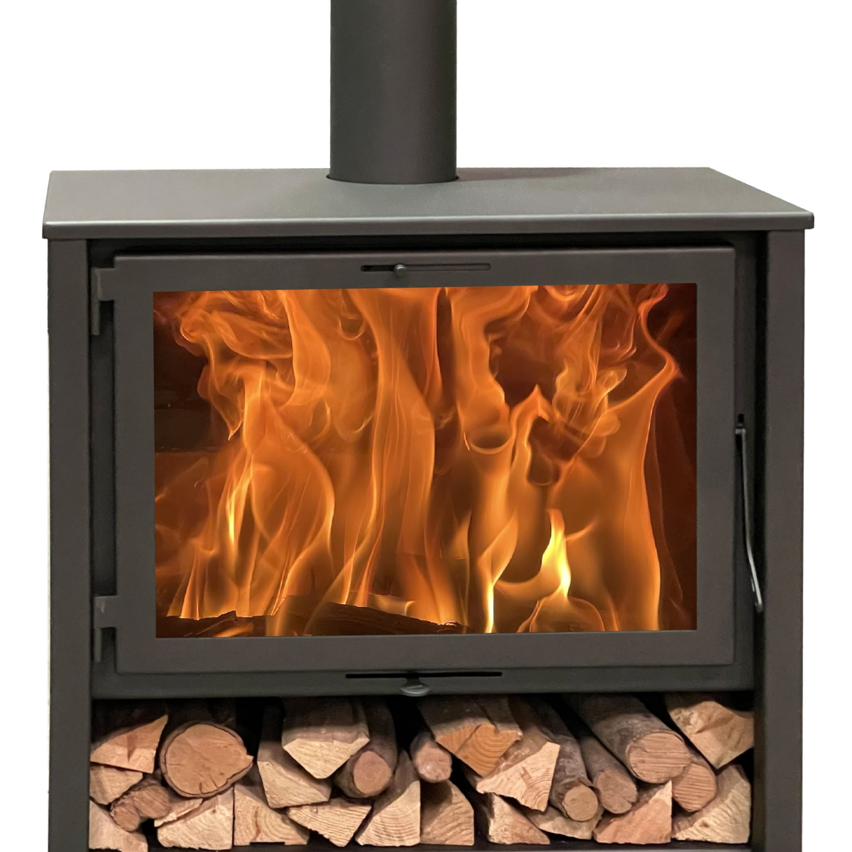 Estufa de leña modelo Zeux 800