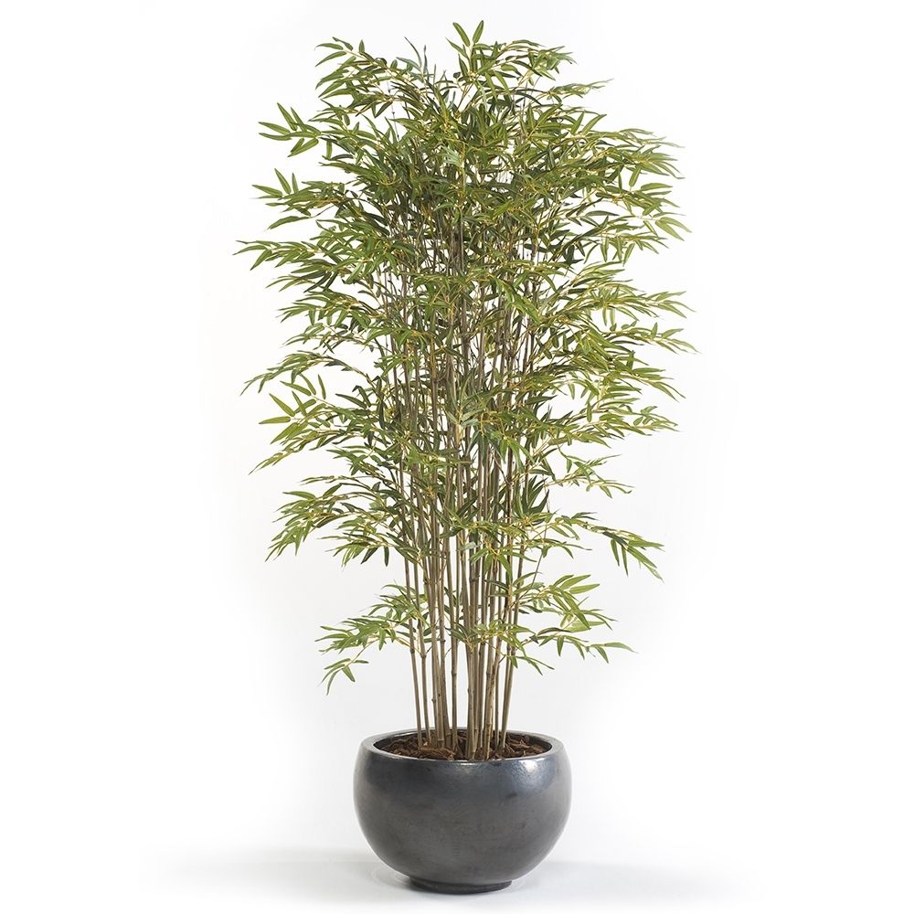 Árbol bambú acabado PREMIUM. Altura 150 cm y 1040 hojas