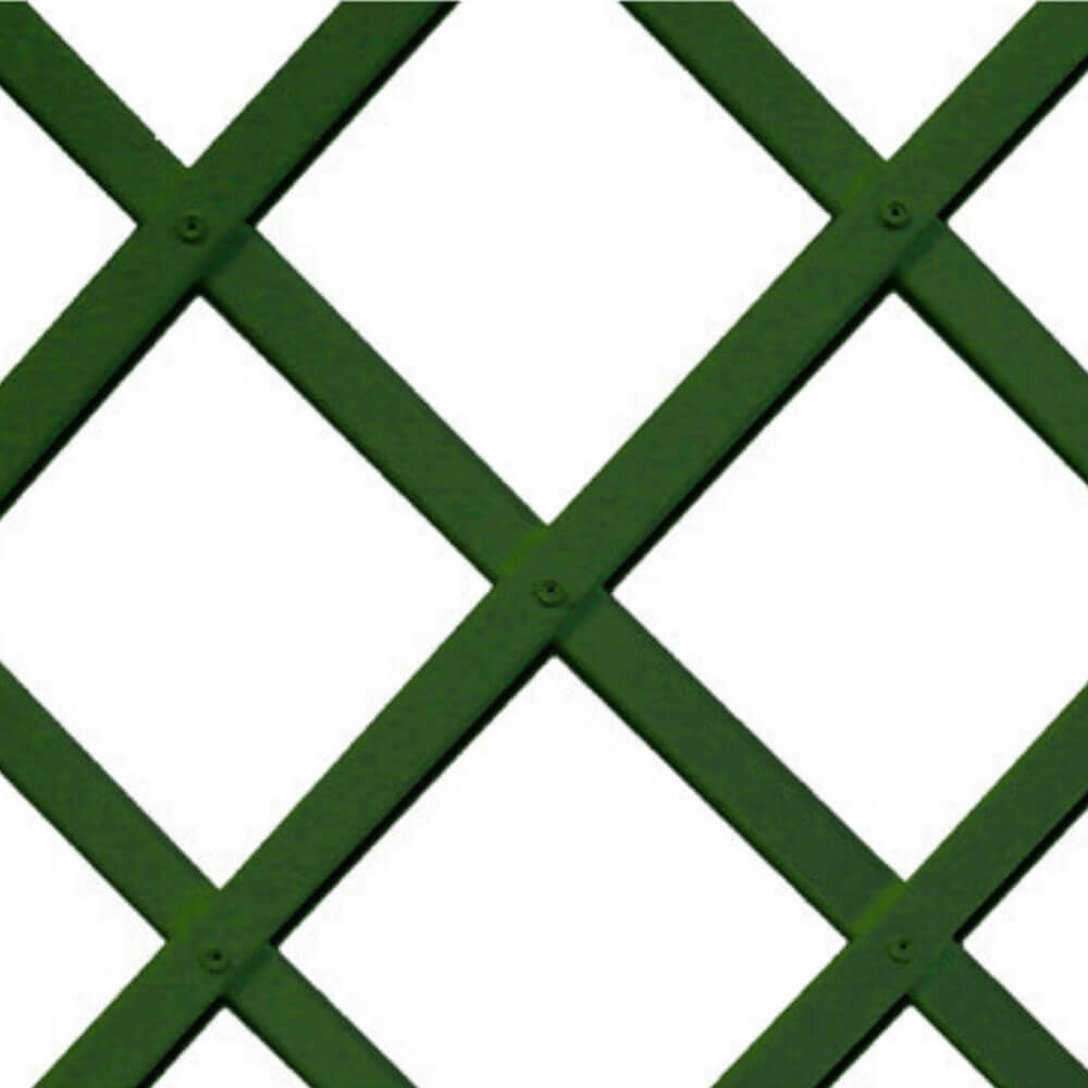 Celosía Extensible de PVC - Verde - Bonerva