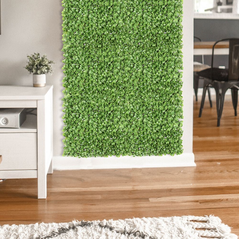 Jardín Vertical Decoración Boj - 50x50 Cm 4Uds.