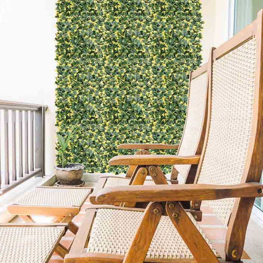 Jardín Vertical Decoración Laurel - 50x50 Cm 4Uds.