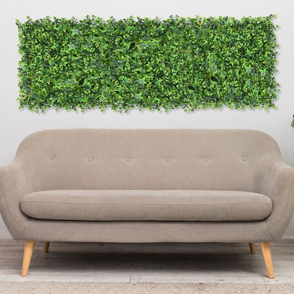 Jardín Vertical Decoración Mahonia - 50x50 Cm 4Uds.