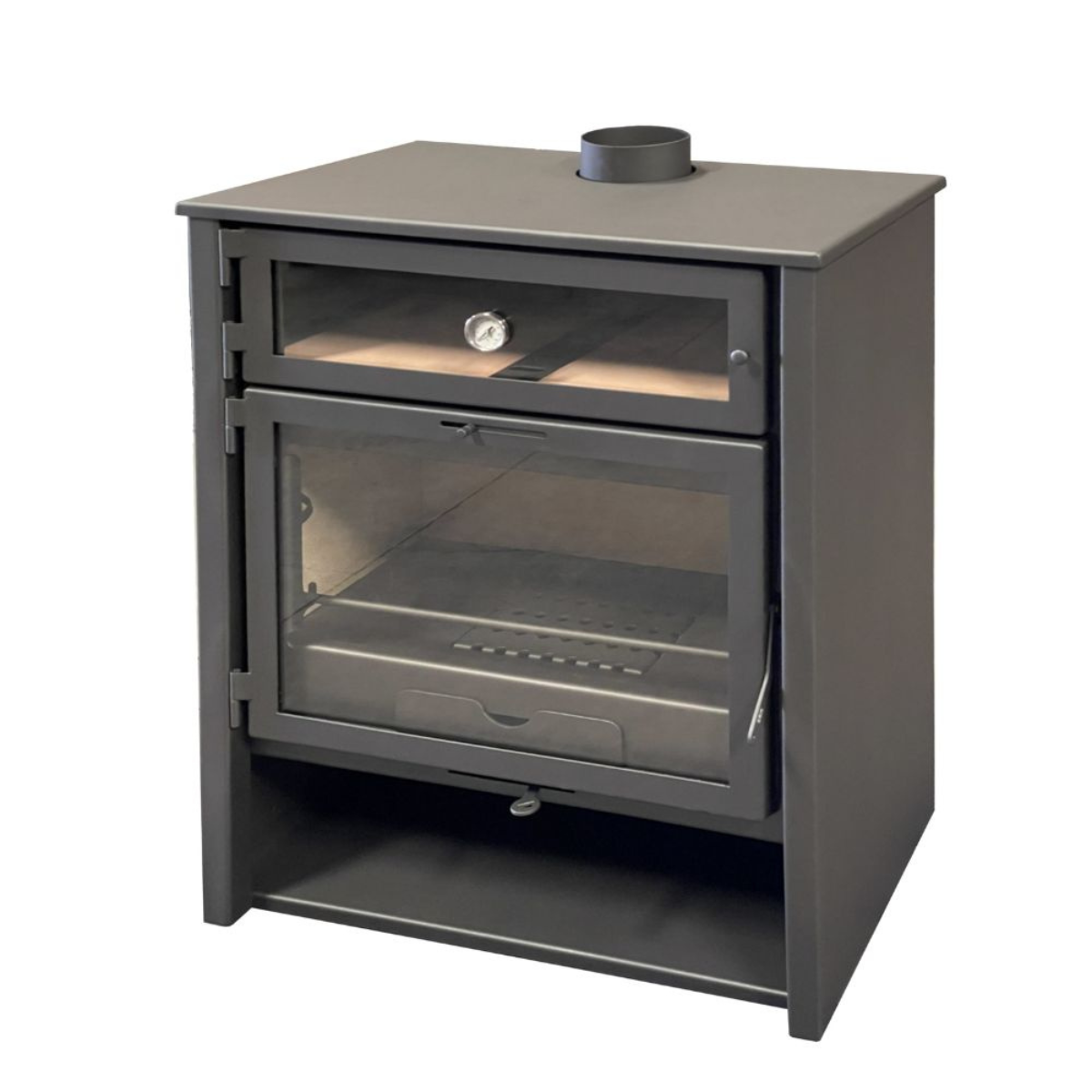 Estufa de leña modelo Zeux Horno 810