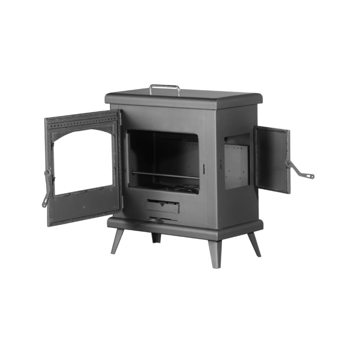 Estufa de leña modelo C3 Horno PLUS