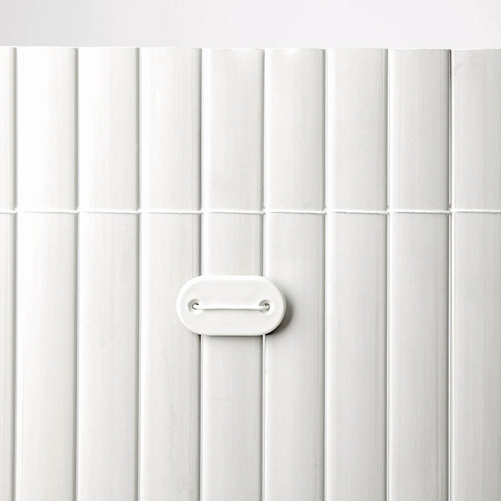 Kit de Fijación para Cañizo PVC - Blanca (24 uds)