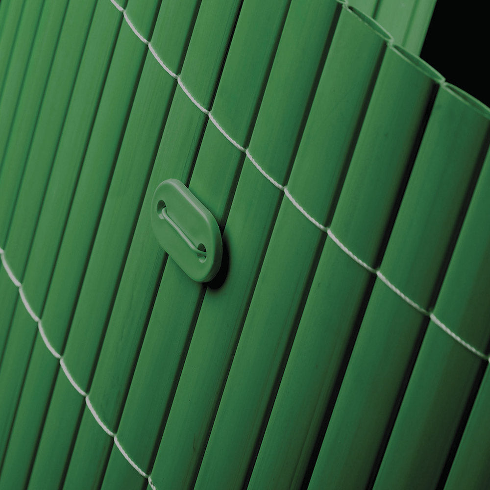 Kit de Fijación para Cañizo PVC - Verde (24 uds)