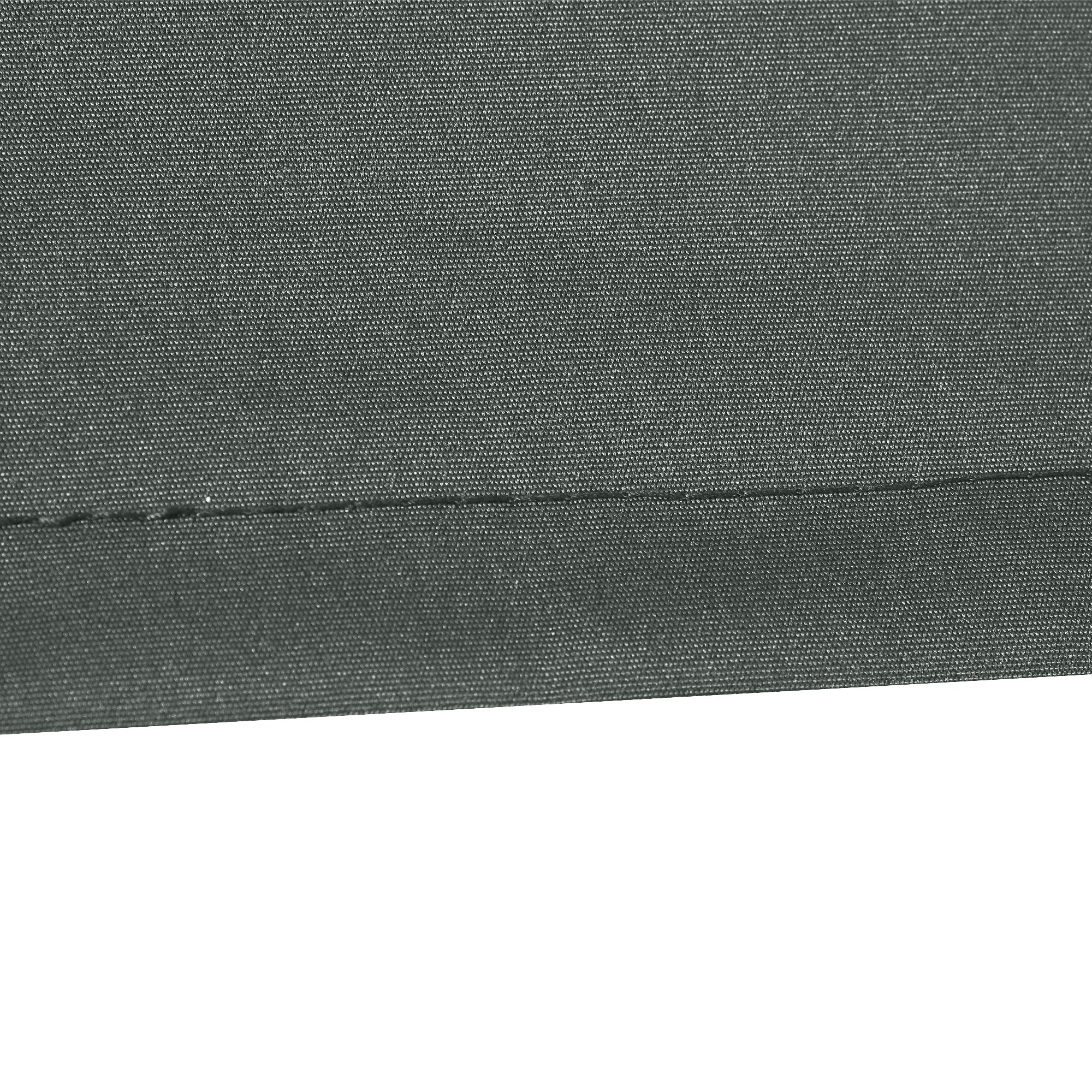 Outsunny Techo de Repuesto para Toldo, 382x240 cm, Lona para Toldo con Dobladillo, Protección UV, Impermeable, Tela de Repuesto para Patio, Terraza, Jardín, Balcón, Gris