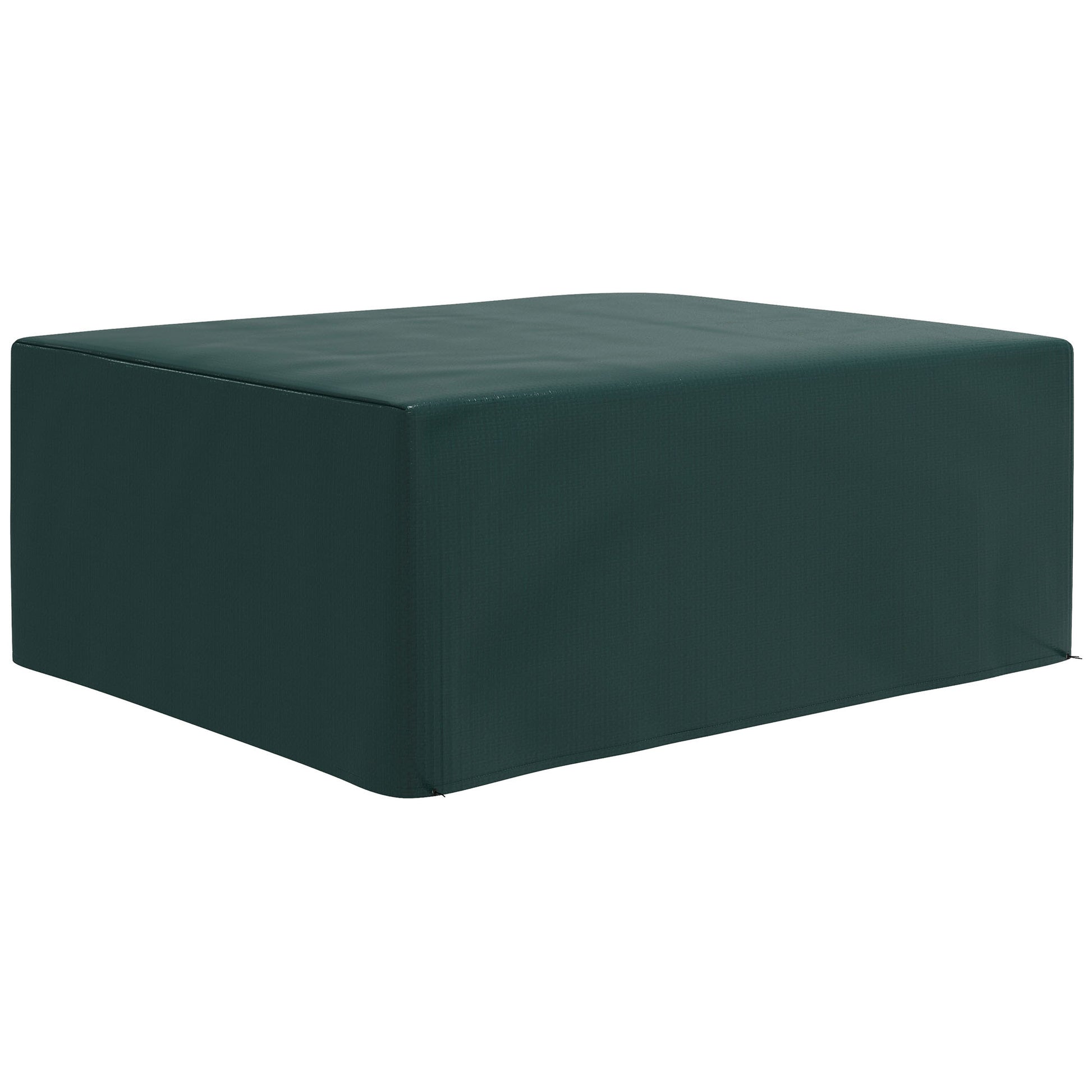 Outsunny Funda Protectora para Muebles Rectangular Funda de Muebles para Jardín Impermeable Anti-UV Antipolvo para Terraza Balcón 235x190x90 cm Verde