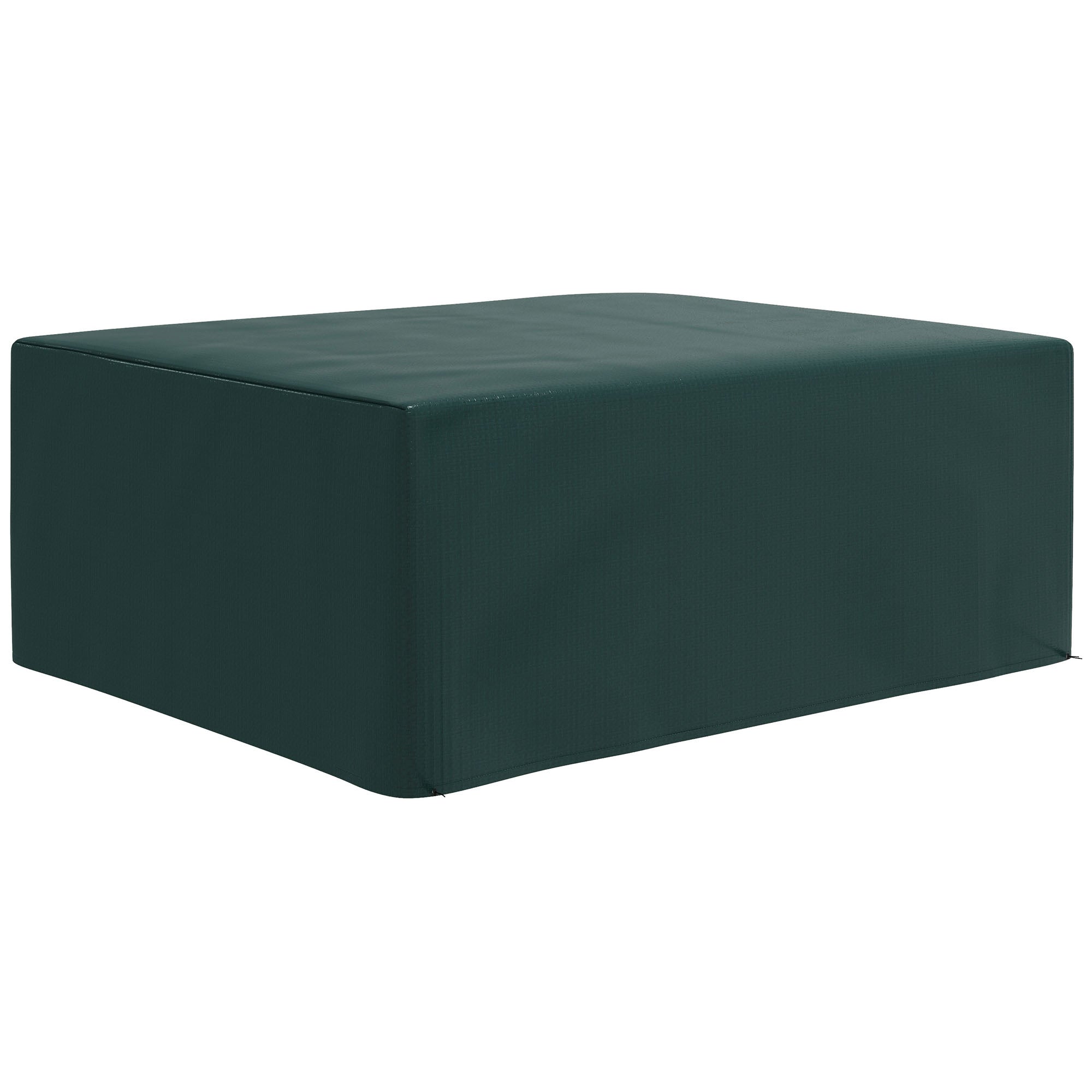 Outsunny Funda Protectora para Muebles Rectangular Funda de Muebles para Jardín Impermeable Anti-UV Antipolvo para Terraza Balcón 235x190x90 cm Verde