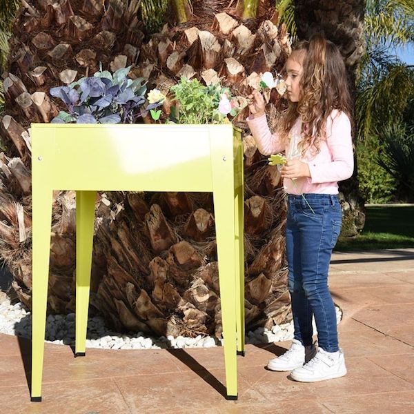 Mesa de Cultivo Metal Cuadrada
