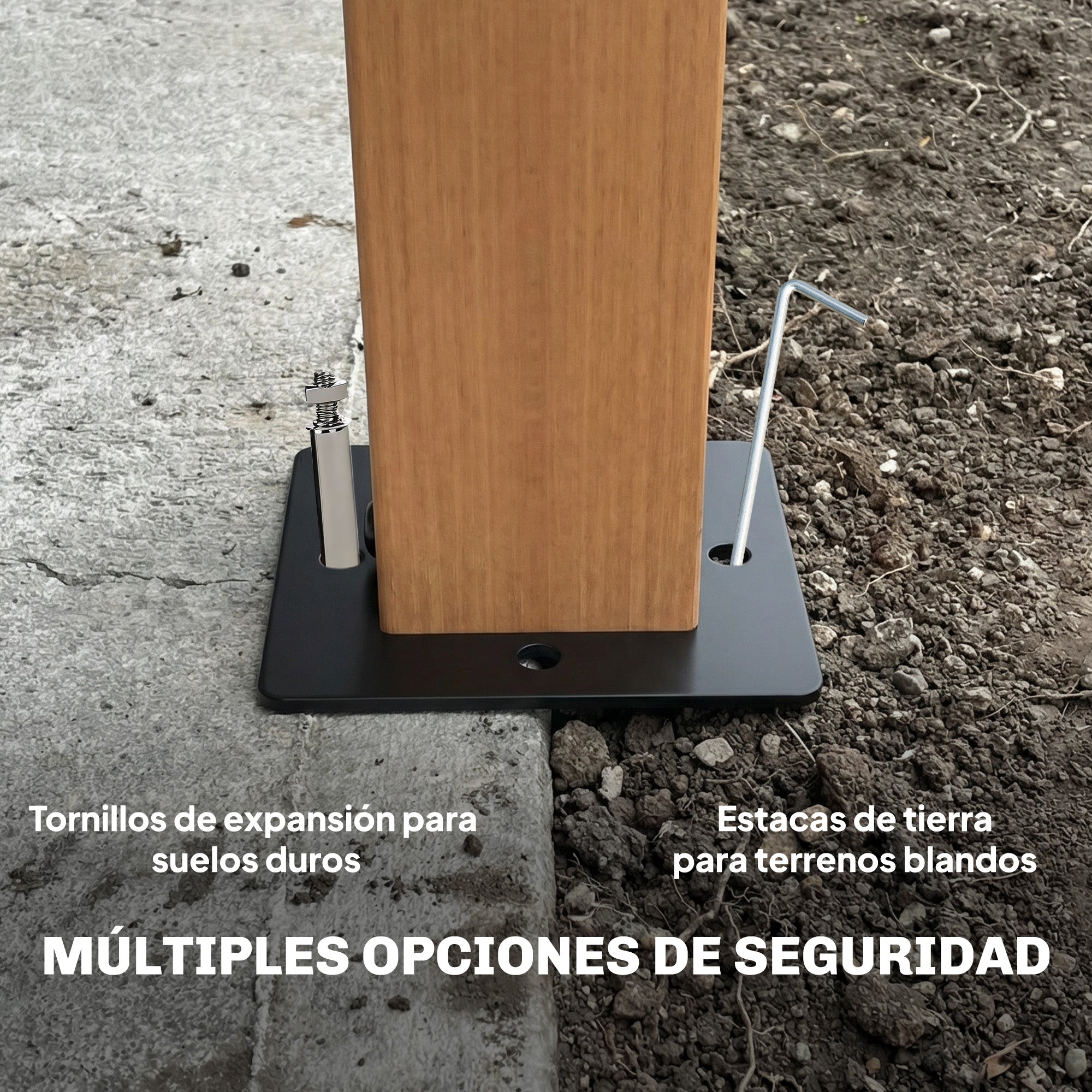 Outsunny Cenador para Jardín 3x3,6 m, Pabellón de Jardín Gazebo con Doble Techo, Paredes de Malla, UPF50+, Estructura de Metal, Carpa para Exterior, Terraza, Patio, Crema y Teca