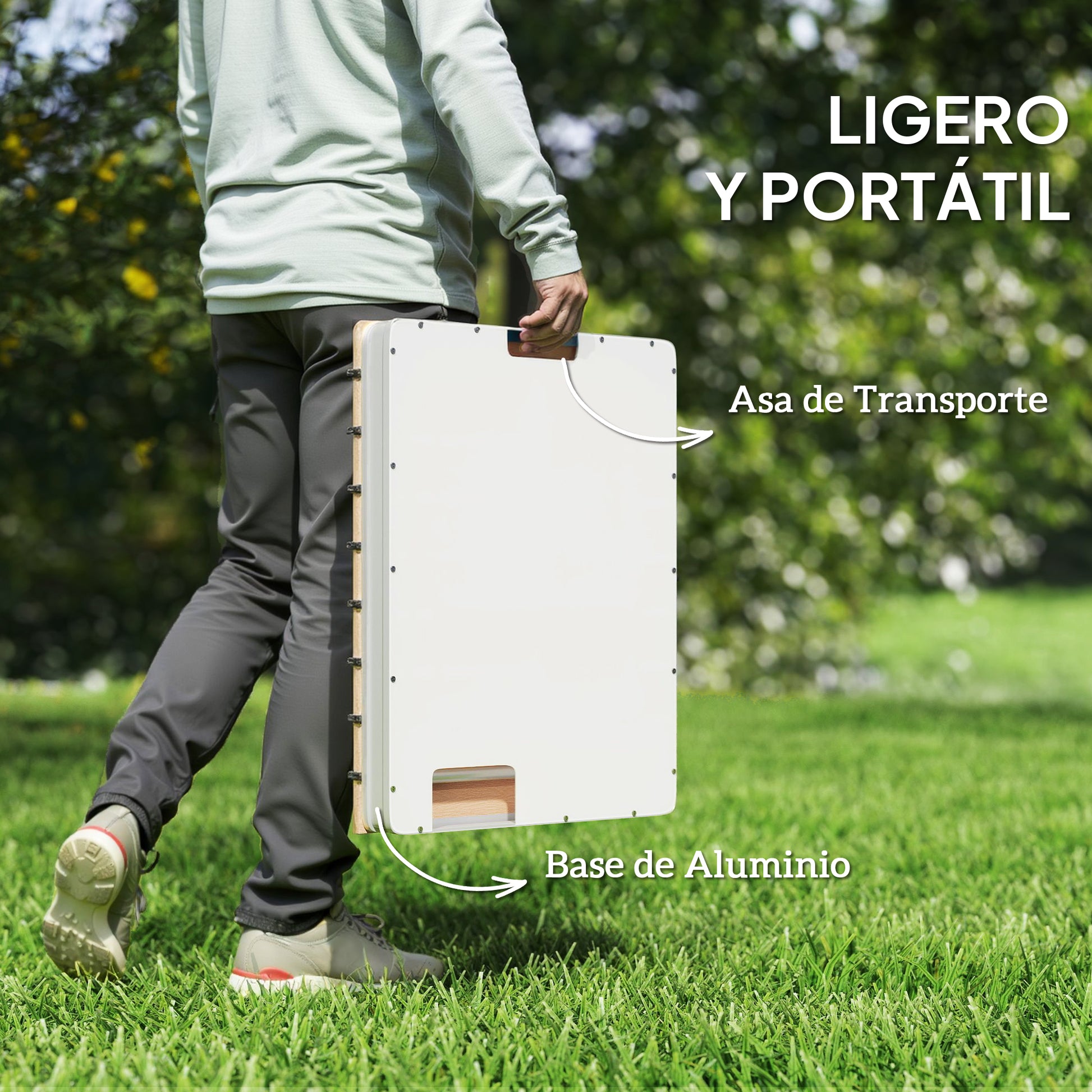 Outsunny Ducha de Jardín Portátil 70,5x55 cm Ducha Exterior de Suelo Altura Ajustable hasta 4 m Estructura de Aluminio Resistente al Agua a los Rayos UV y a Las Heladas para Camping Piscina Playa