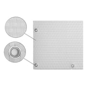 Panel de Ratán para Balcón o Valla (Blanco) 100x300 cm