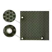 Panel de Ratán para Balcón o Valla (Verde) 100x500 cm