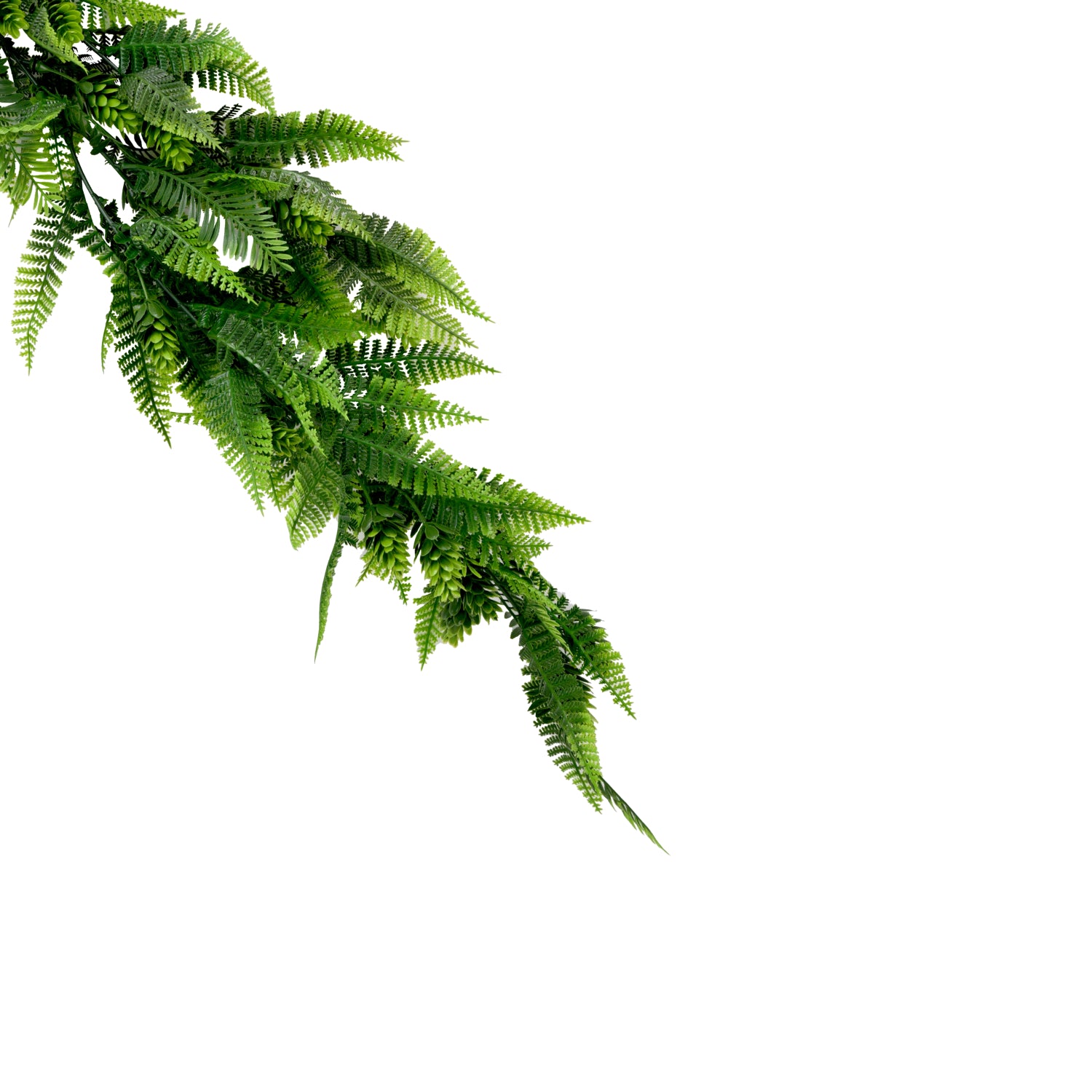 Bonerva | Planta Artificial Colgante Helecho