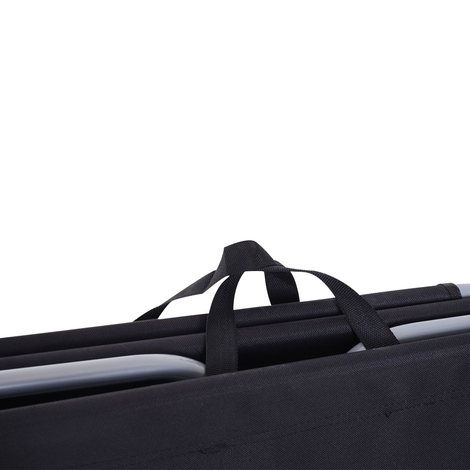 Outsunny Tumbona Plegable Tumbona Jardín Exterior con Respaldo Ajustable en 5 Posiciones y Estructura Metálica Carga 120 kg para Terraza Piscina Playa 187x55x24 cm Negro