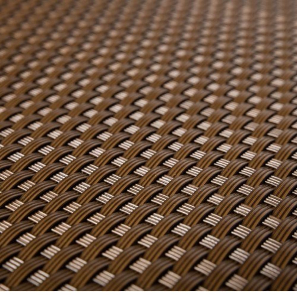 Rollo de Ratán Trenzado (Marrón) 19x255 cm