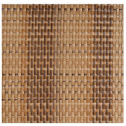 Rollo de Ratán Trenzado (Marrón y Beige) 90x300 cm