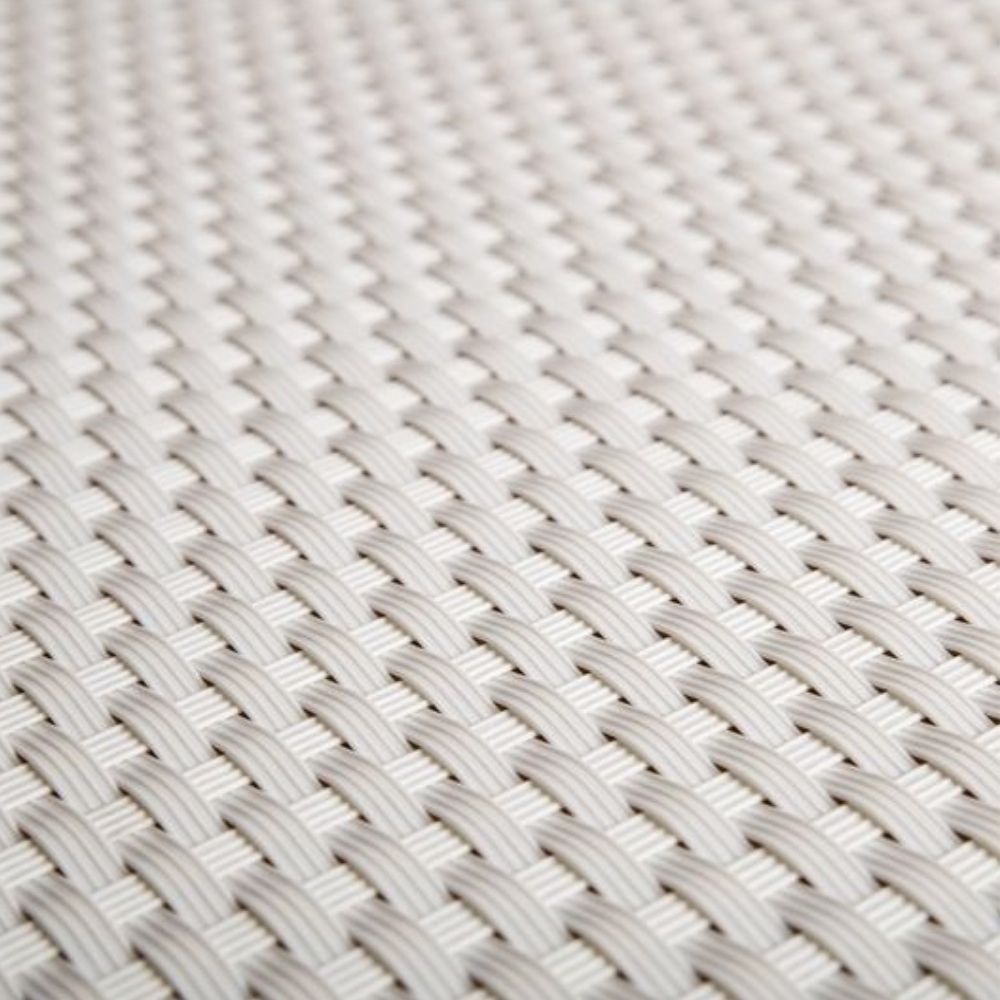Rollo de Ratán Trenzado (Blanco) 90x300 cm