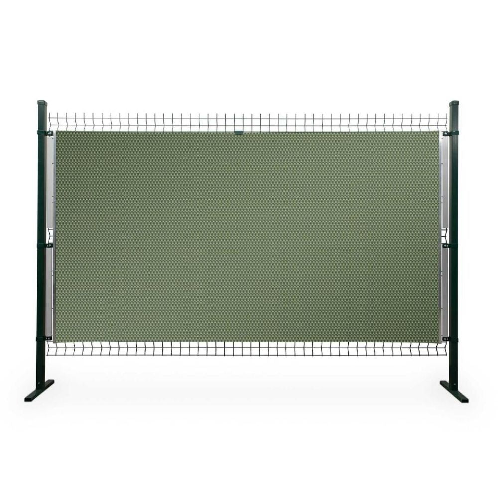 Rollo de Ratán Trenzado (Verde) 90x300 cm