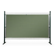Rollo de Ratán Trenzado (Verde) 90x300 cm