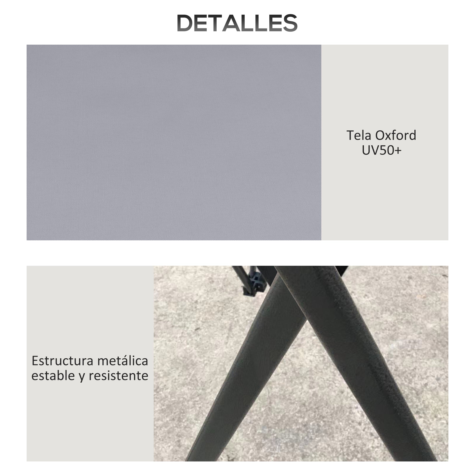 Outsunny Carpa Plegable Pop-up 4x4x2,8 m Cenador de Jardín con Paredes Altura Ajustable Anti-UV Impermeable Doble Techo Mosquiteras y Bolsa de Ruedas Gazebo para Exterior Fiestas Camping Gris Claro