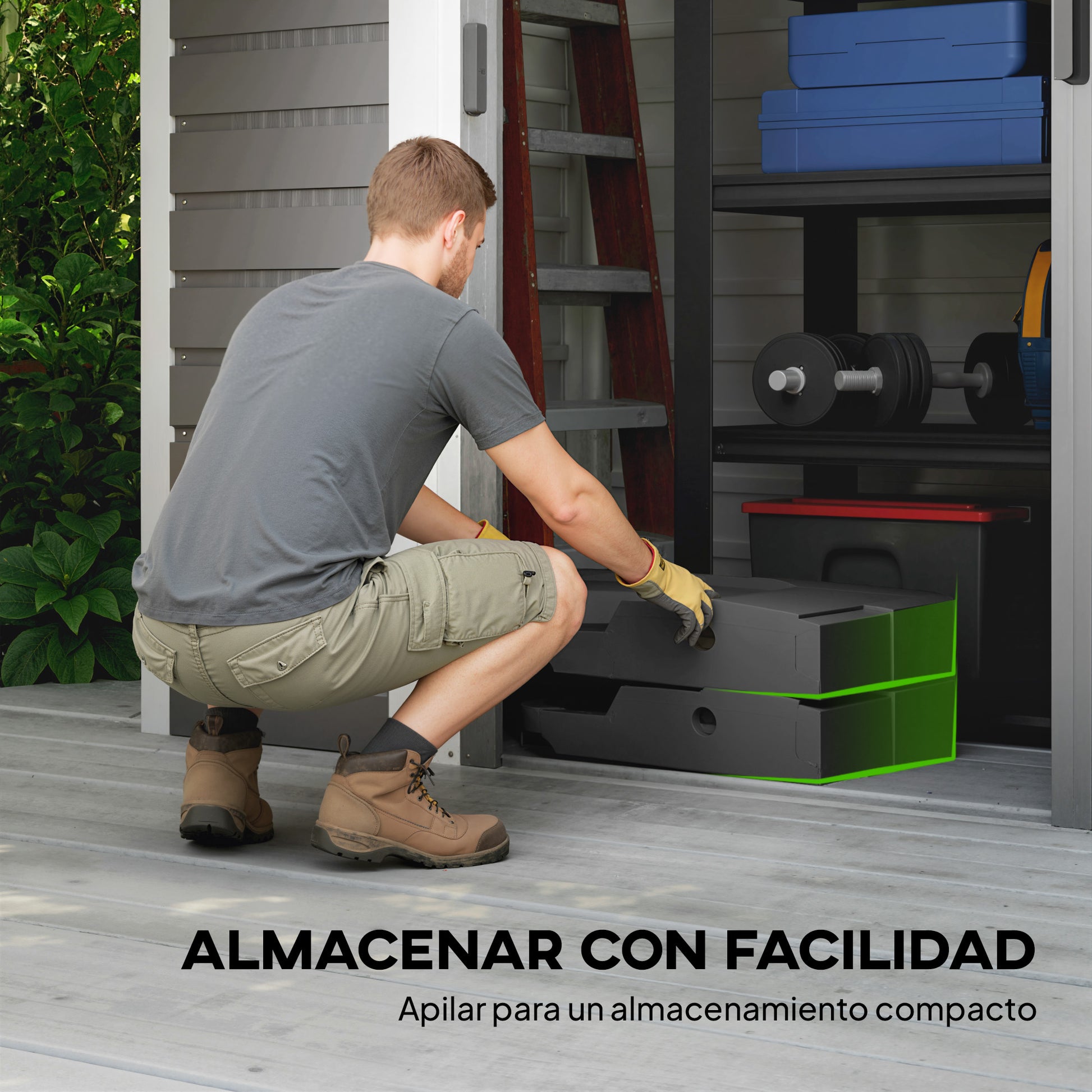 Outsunny Base para Sombrilla de 2 Piezas, Soporte para Parasol de HDPE Rellenable con Agua 80 kg o Mezcla de Agua y Arena 105 kg, para Jardín, Patio, Terraza, Negro