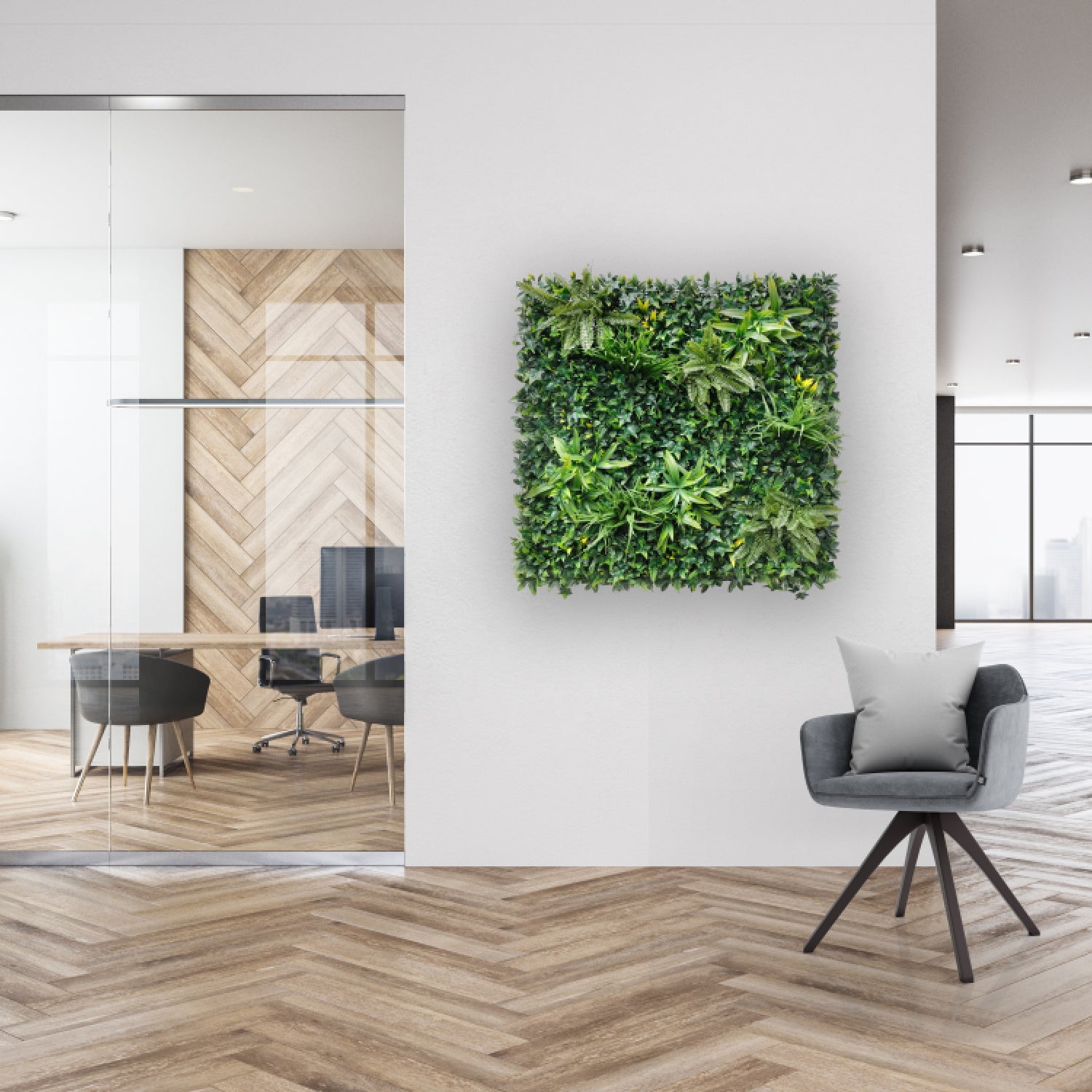 Bonerva | Jardín Vertical 1x1m Salvaje Plus