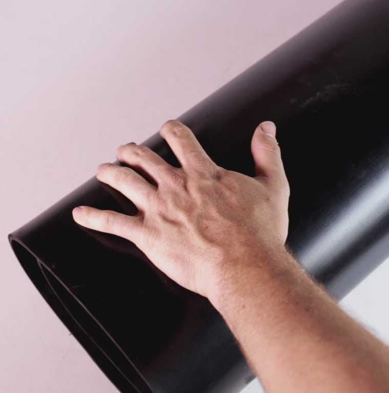 Plancha de goma SBR. Rollo de 1x5 metros - Lestare