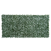 Outsunny Seto Artificial Ocultación Jardín en Rollo 3x1,5 m Pantalla de Valla de Privacidad de Hiedra Artificial para Terraza Balcón Exterior Decoración de Hojas Verde